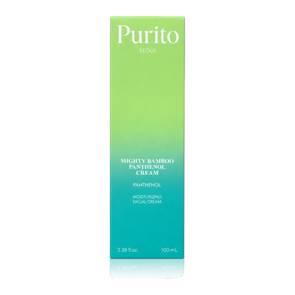 Purito Mighty Bamboo Panthenol Cream, Moisturizing and Soothing Facial Cream with Panthenol 100 ml - Image 2
