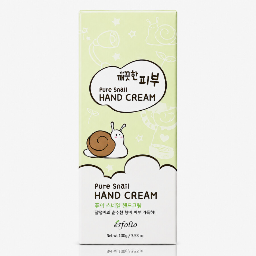 Esfolio Pure Snail Hand Cream, Hand Cream with Snail Mucin 100g - Image 2